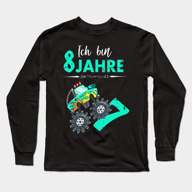 Ich bin 8 Jahre Long Sleeve T-Shirt by BC- One- Shop